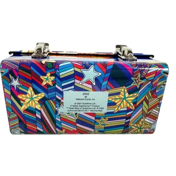 2002 HALLMARK ORNAMENT-THE BEATLES YELLOW SUBMARINE LUNCHBOX SET(2 pieces)-NEW! - Picture 6 of 8